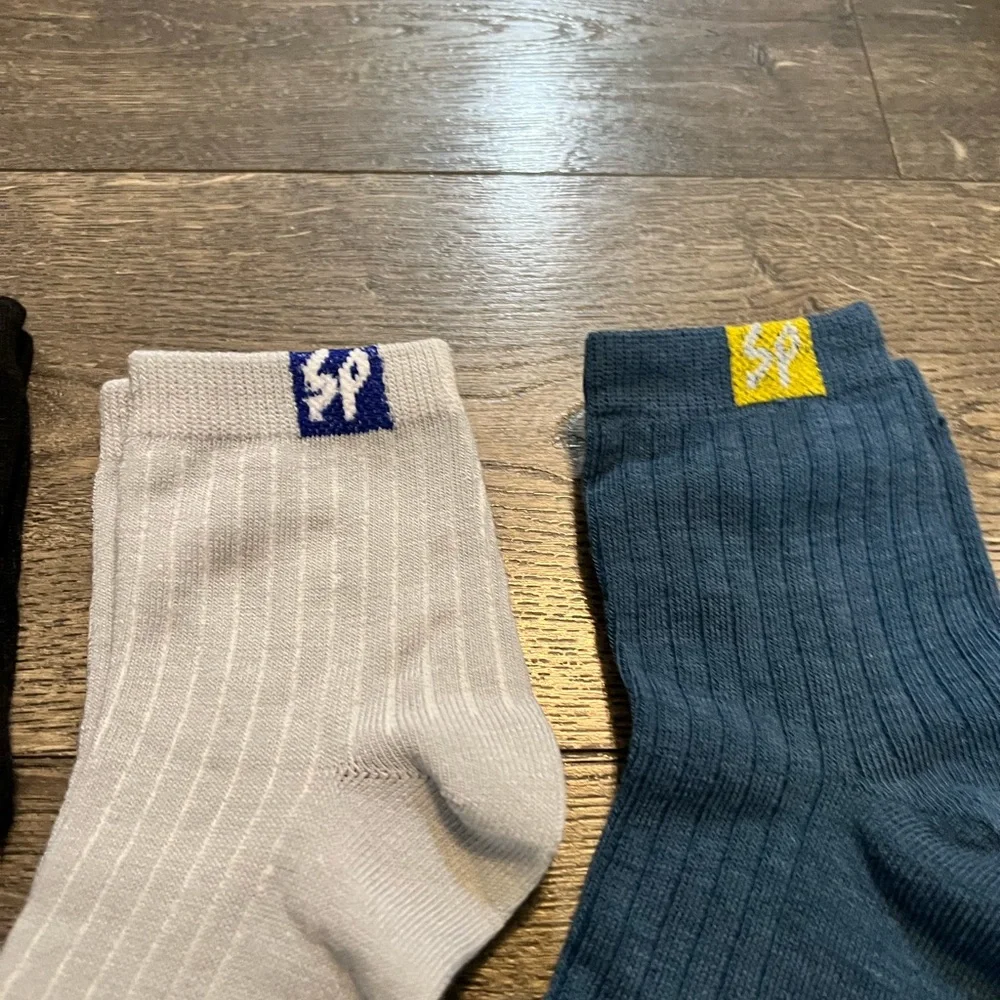 Set of 5 Pairs‎ of Unisex Hipster Cotton Socks NEW